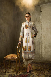 Shamaeel - Digitally Printed Sherwani Cut - M9